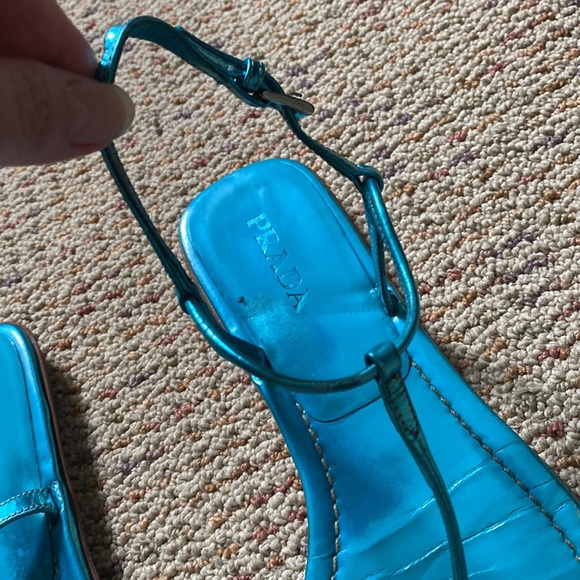 Prada sandal sz 39.5 - Picture 7 of 9